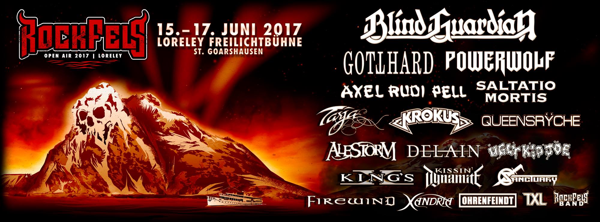 RockFels Open Air, der Countdown läuft: Running Order & Neues Loreley-Dach