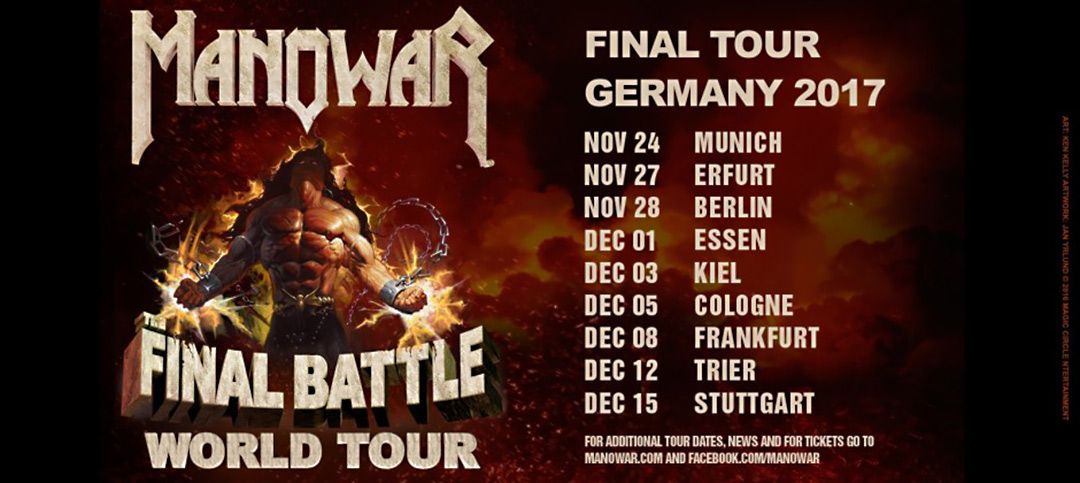 manowar last tour