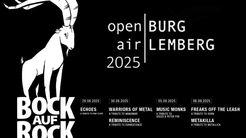 Open Air 2025 auf der Burg Lemberg: Rock, Metal und Magie an vier Nächten