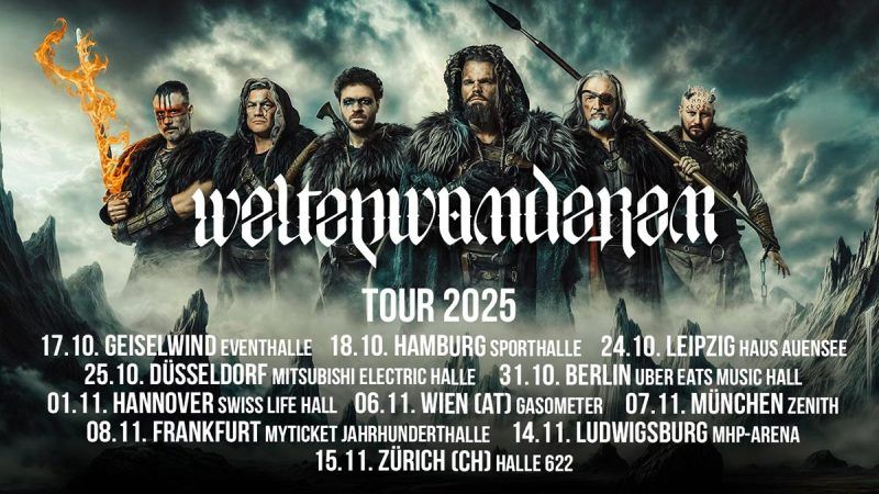 Saltatio Mortis auf großer Jubiläumstour – 25 Jahre „Weltenwanderer“ live