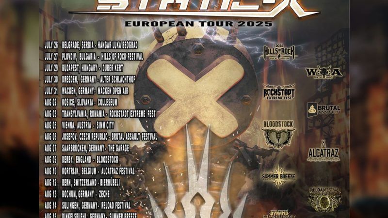 Evil Disco ist zurück: Static-X kündigen Europa-Tour 2025 an