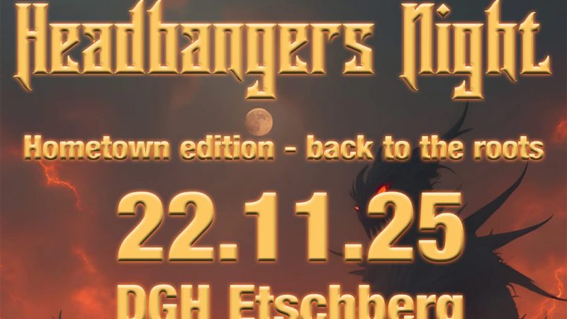Headbangers Night Hometown 2025: Metal zurück in Rock City Etschberg