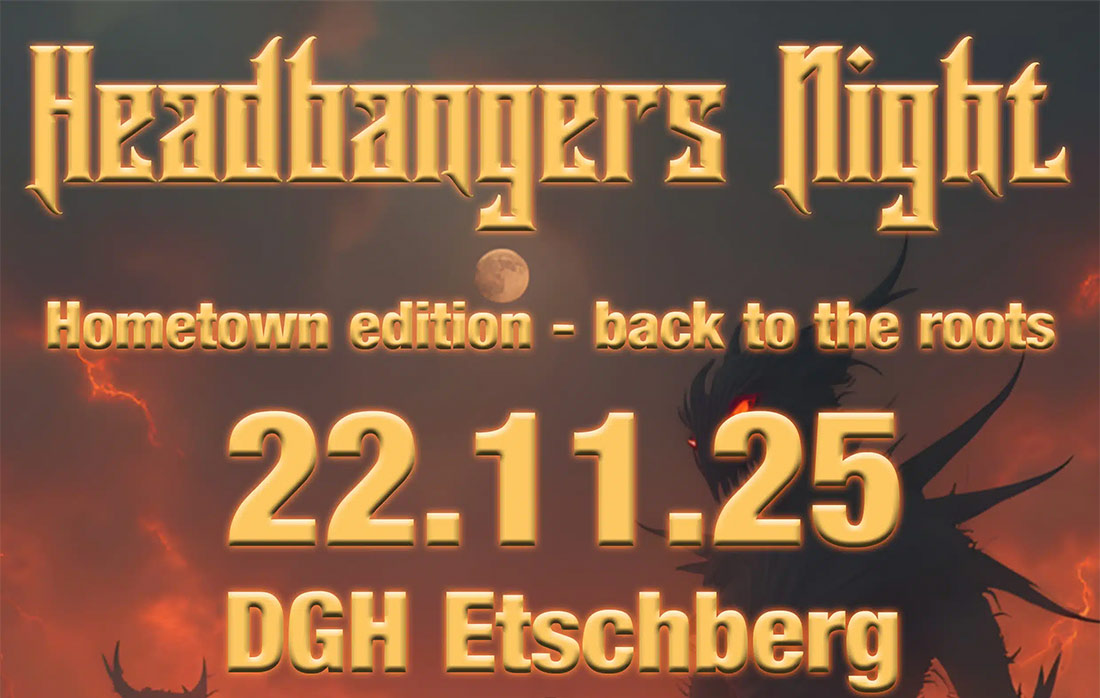 Headbangers Night Hometown 2025: Metal zurück in Rock City Etschberg