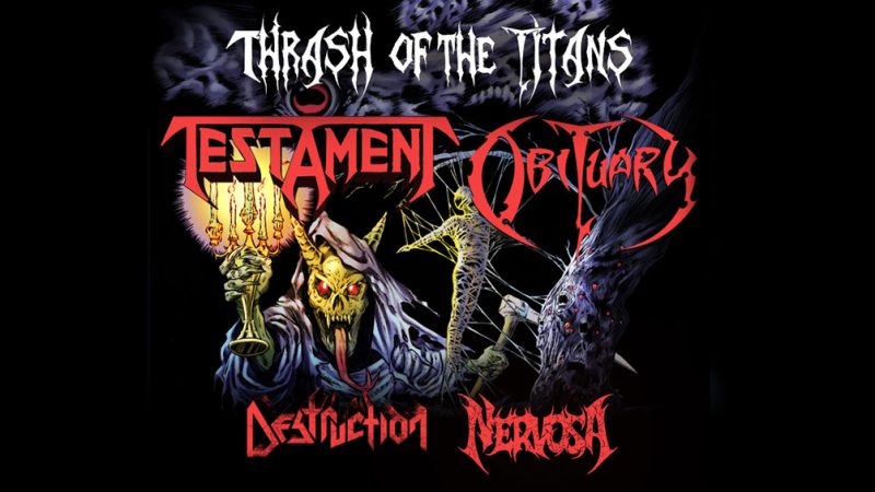 Testament kündigen für 2025 EU/UK Co-Headline Tour mit Obituary an!