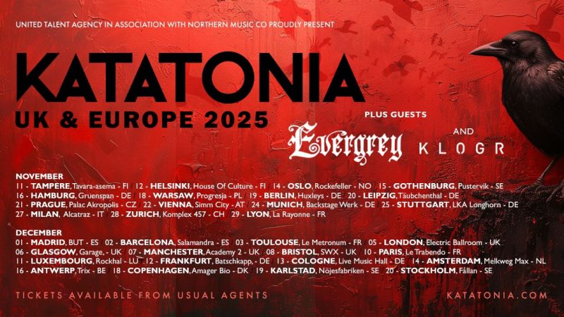 Katatonia – UK & Europe 2025