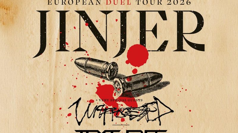 Jinjer kommen auf European Duél Tour 2026 nach Wiesbaden