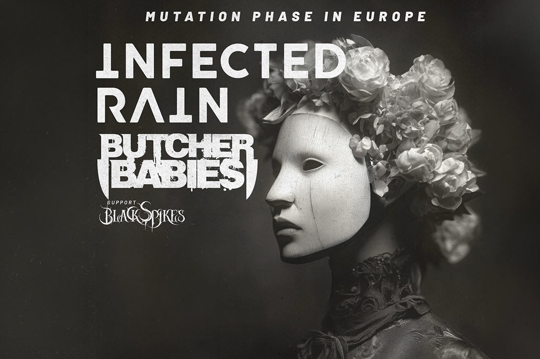 Infected Rain und Butcher Babies gehen gemeinsam auf „Mutation Phase“ 2026