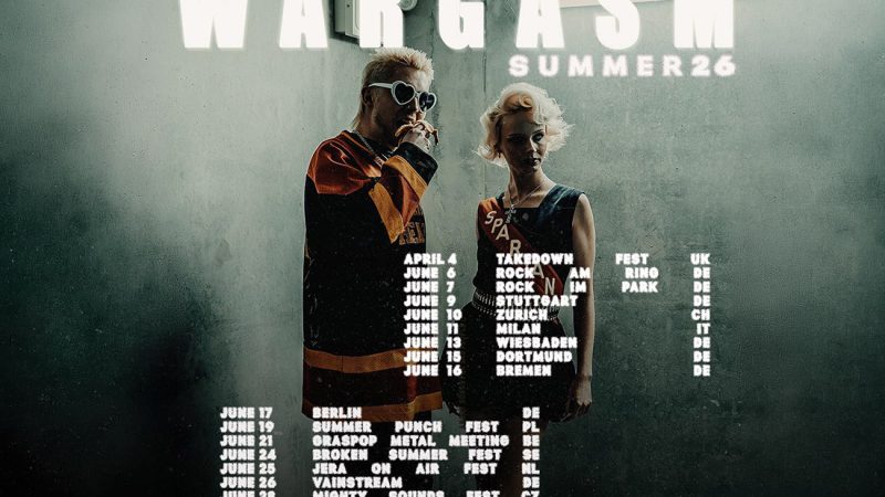 Punk‑Metal‑Explosion: Wargasm ziehen auf ihrer „Summer 2026“-Tour durch Europa