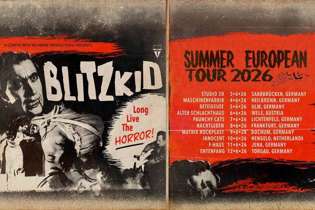 Blitzkid gehen auf Summer European Tour 2026 – Wave of Darkness