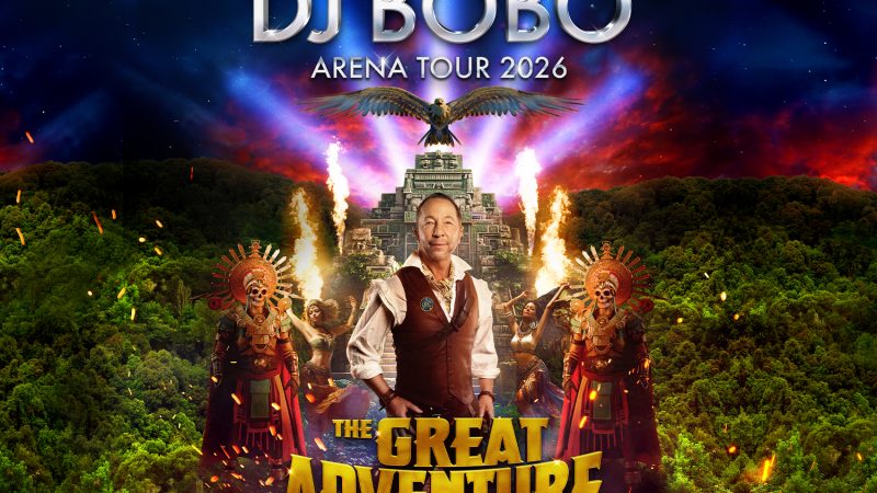 The Great Adventure, führt DJ BoBo am 22. Mai 2026 nach Trier in die SWT, Arena