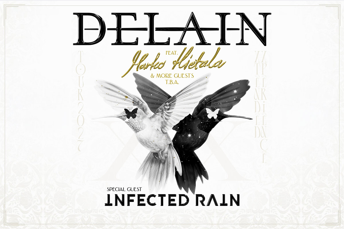 Delain feiern „Lucidity“-Jubiläum mit Marko Hietala und Infected Rain