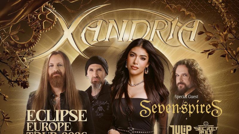 Xandria kündigen Eclipse-Tour 2026 mit Seven Spires, Tulip und Secret Rule an
