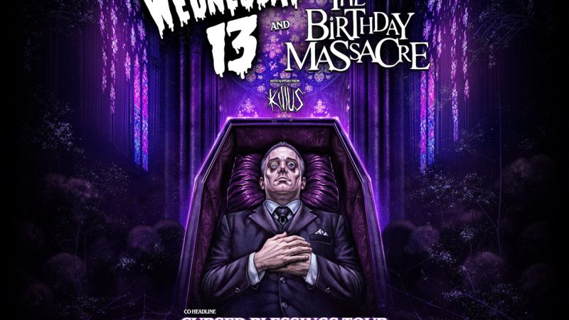 Cursed Blessings Tour: Wednesday 13 und The Birthday Massacre bringen den Schrecken zurück nach Europa