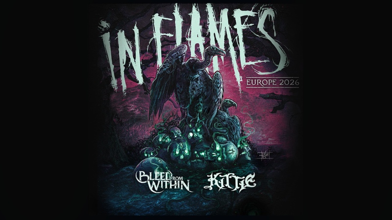 In Flames mit exklusiver Club Show in der Garage, Saarbrücken