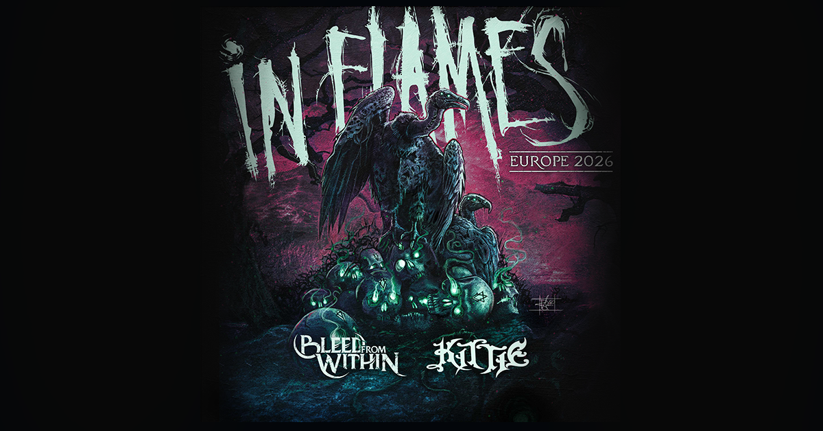 In Flames mit exklusiver Club Show in der Garage, Saarbrücken