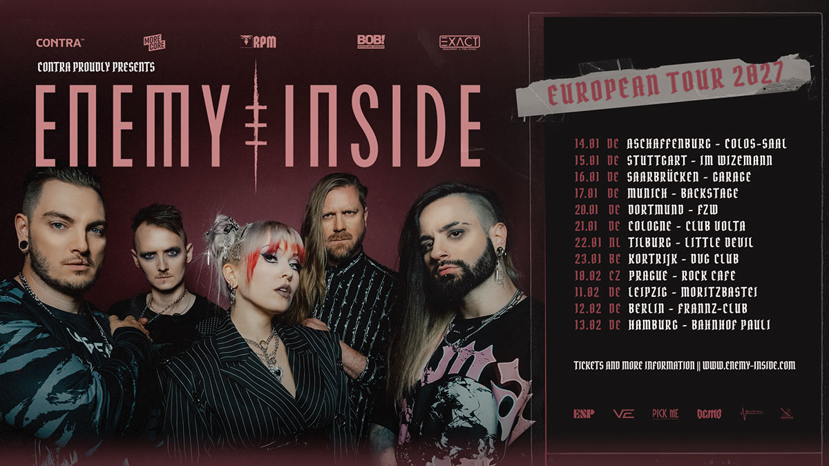 Enemy Inside starten 2027 ihre Headline-Tour