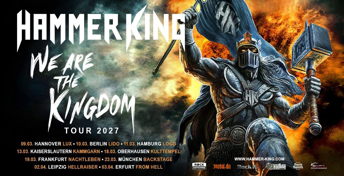 Hammer King besteigen den Thron: Erste Headliner-Tour „We Are The Kingdom“ 2027