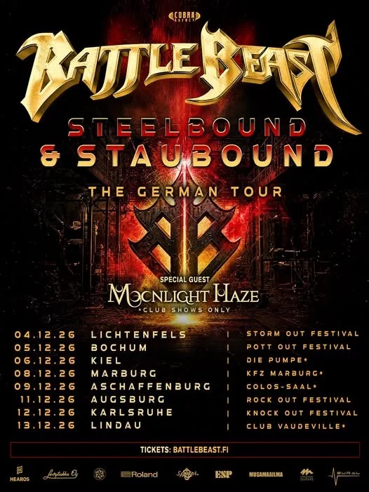 Battle Beast - Steelbound and Staubound 2026