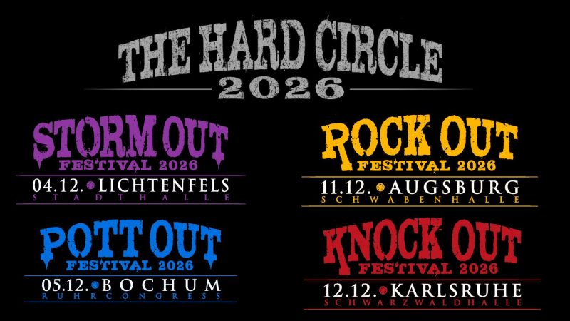 Laut, familiär und legendär – The Hard Circle!