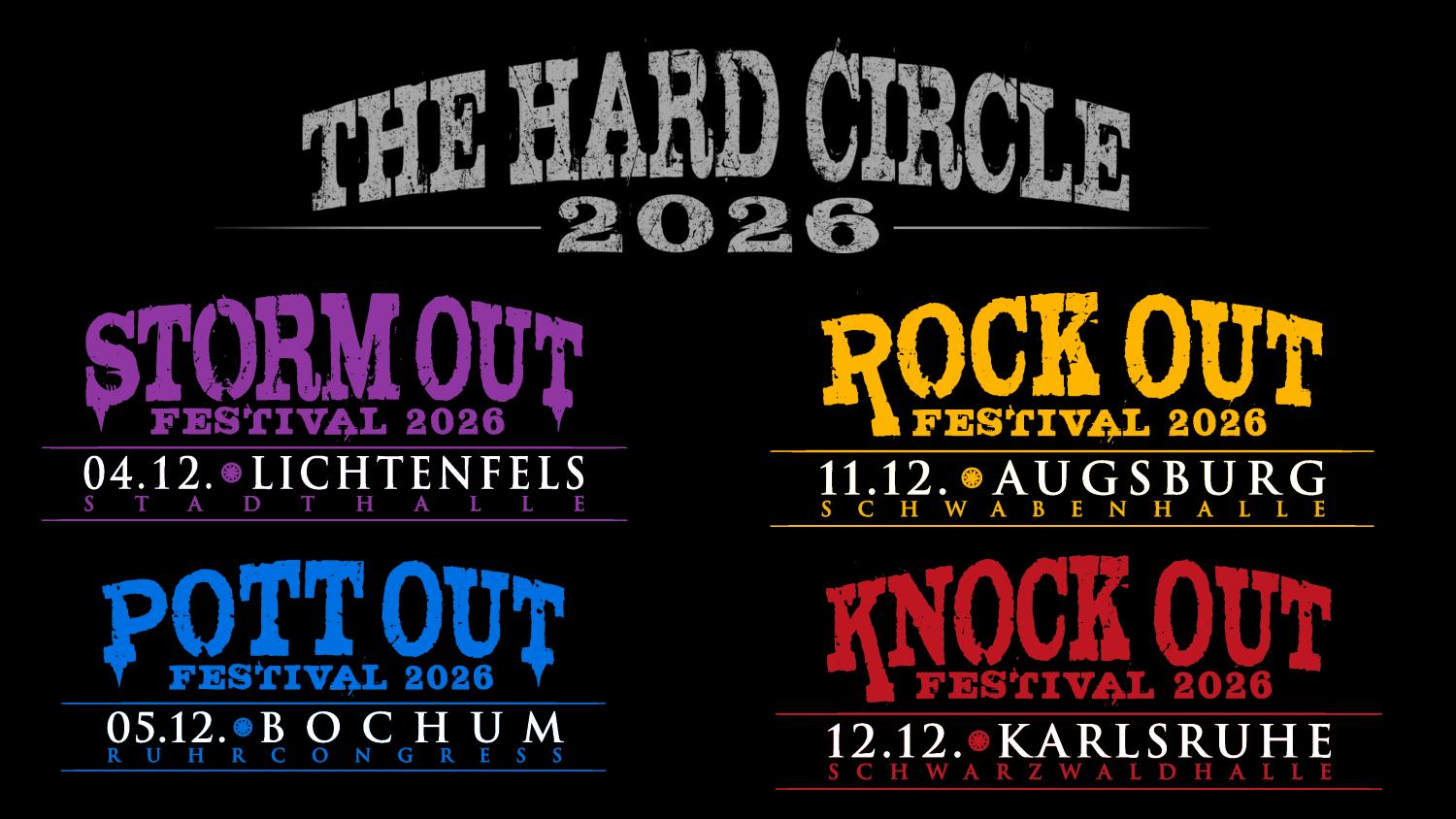 Laut, familiär und legendär – The Hard Circle!