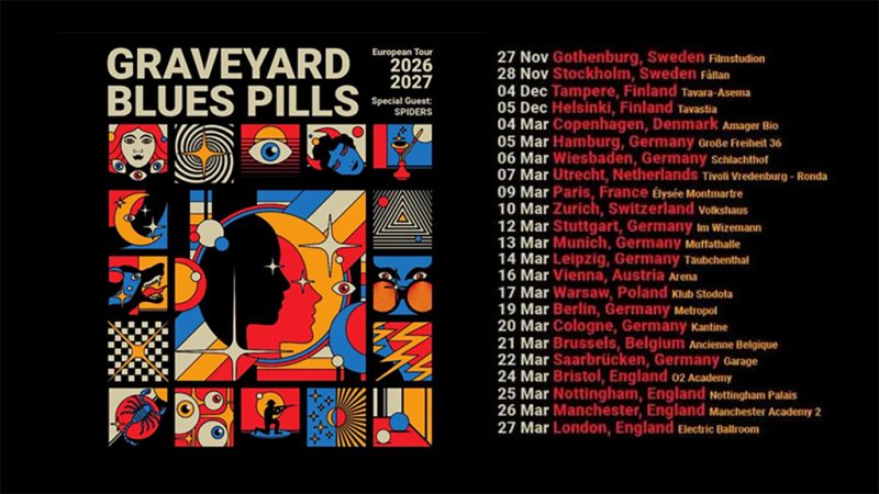 Graveyard-Blues Pills im Frühjahr 2027 auf EU/UK Tour