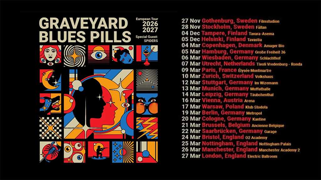 Graveyard-Blues Pills im Frühjahr 2027 auf EU/UK Tour